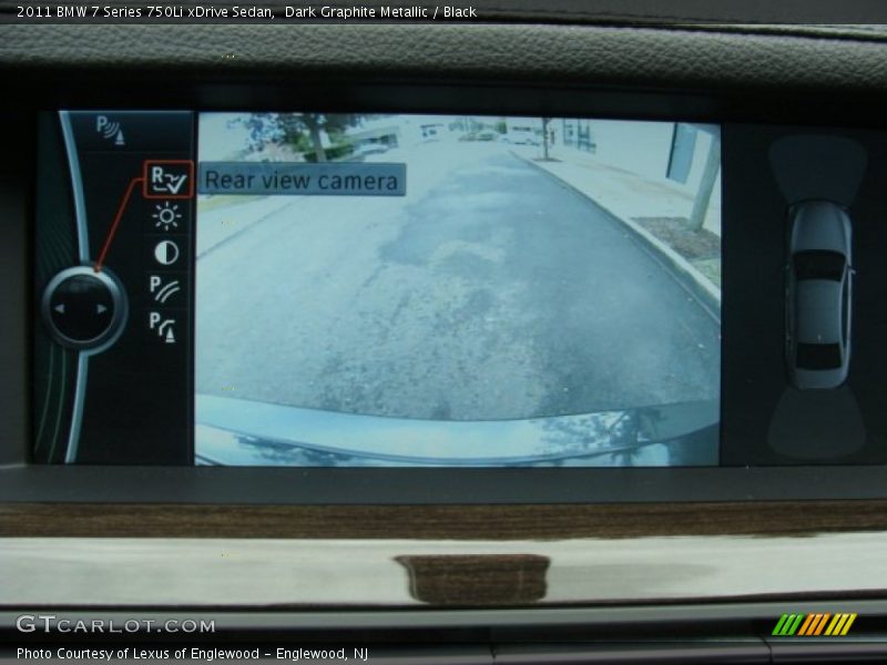 Dark Graphite Metallic / Black 2011 BMW 7 Series 750Li xDrive Sedan