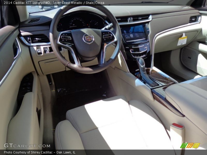 Shale/Cocoa Interior - 2014 XTS Luxury FWD 