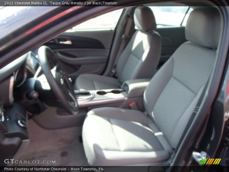Taupe Gray Metallic / Jet Black/Titanium 2013 Chevrolet Malibu LS