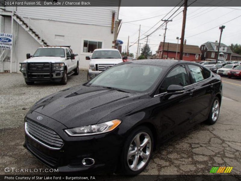 Dark Side / Charcoal Black 2014 Ford Fusion SE