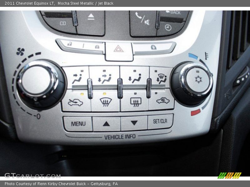 Mocha Steel Metallic / Jet Black 2011 Chevrolet Equinox LT