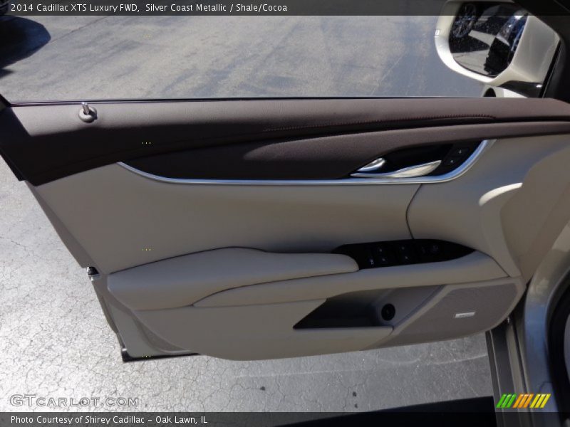 Silver Coast Metallic / Shale/Cocoa 2014 Cadillac XTS Luxury FWD