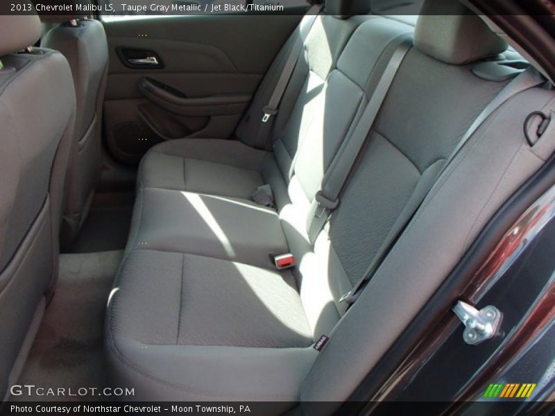 Taupe Gray Metallic / Jet Black/Titanium 2013 Chevrolet Malibu LS