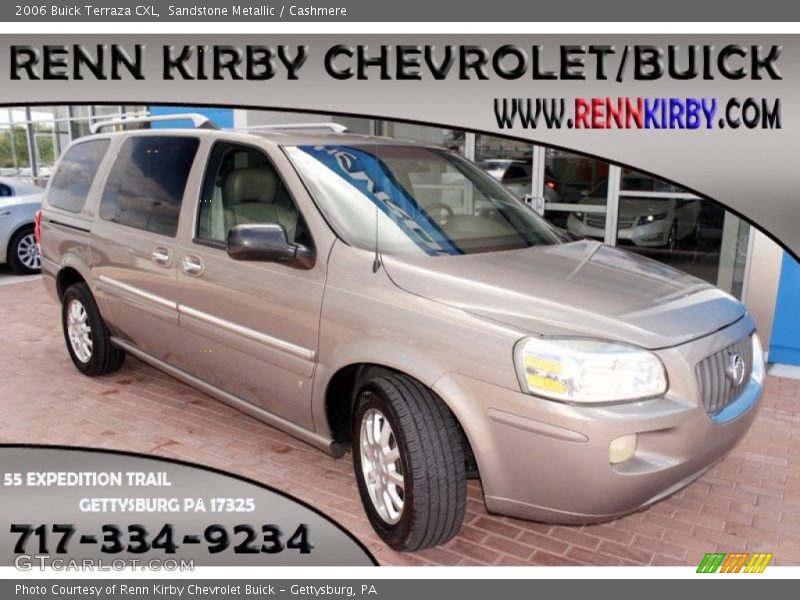 Sandstone Metallic / Cashmere 2006 Buick Terraza CXL