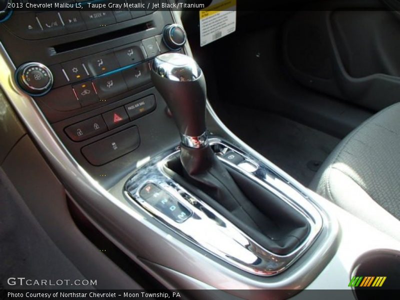 Taupe Gray Metallic / Jet Black/Titanium 2013 Chevrolet Malibu LS