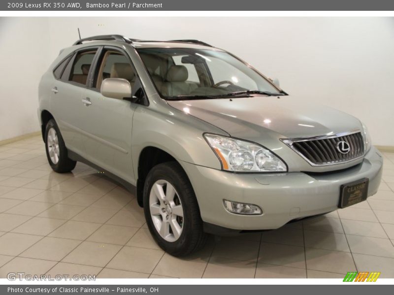 Bamboo Pearl / Parchment 2009 Lexus RX 350 AWD