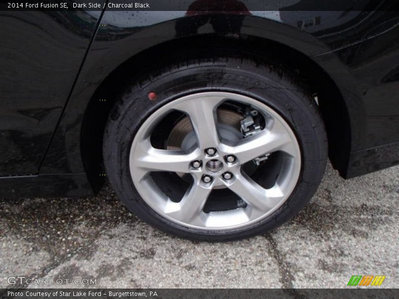 Dark Side / Charcoal Black 2014 Ford Fusion SE