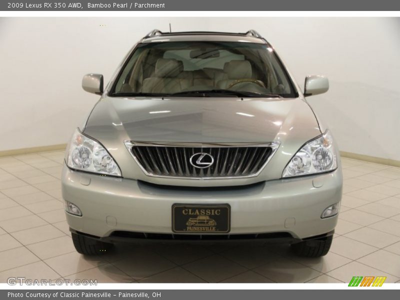 Bamboo Pearl / Parchment 2009 Lexus RX 350 AWD