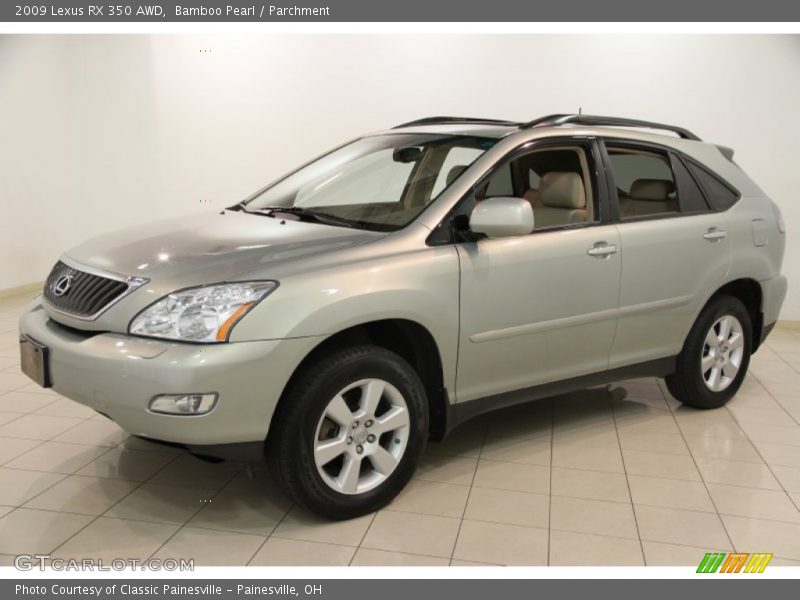 Bamboo Pearl / Parchment 2009 Lexus RX 350 AWD