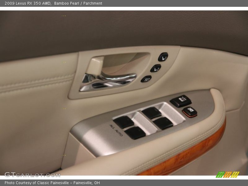 Bamboo Pearl / Parchment 2009 Lexus RX 350 AWD