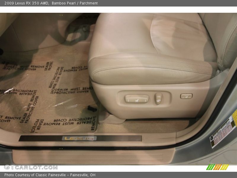 Bamboo Pearl / Parchment 2009 Lexus RX 350 AWD
