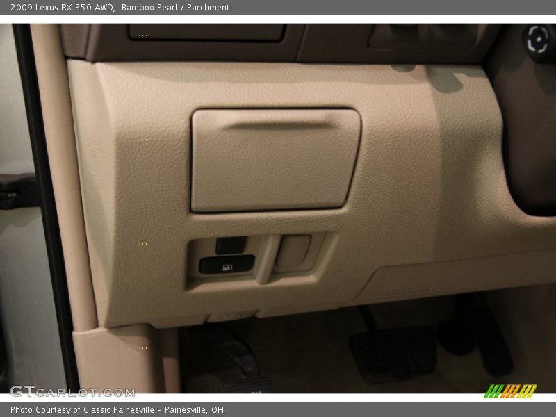 Bamboo Pearl / Parchment 2009 Lexus RX 350 AWD