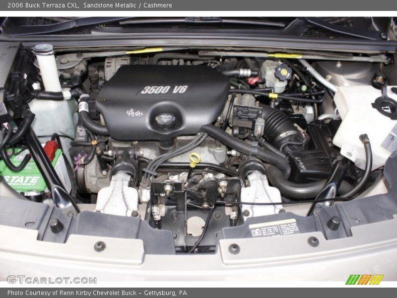 Sandstone Metallic / Cashmere 2006 Buick Terraza CXL