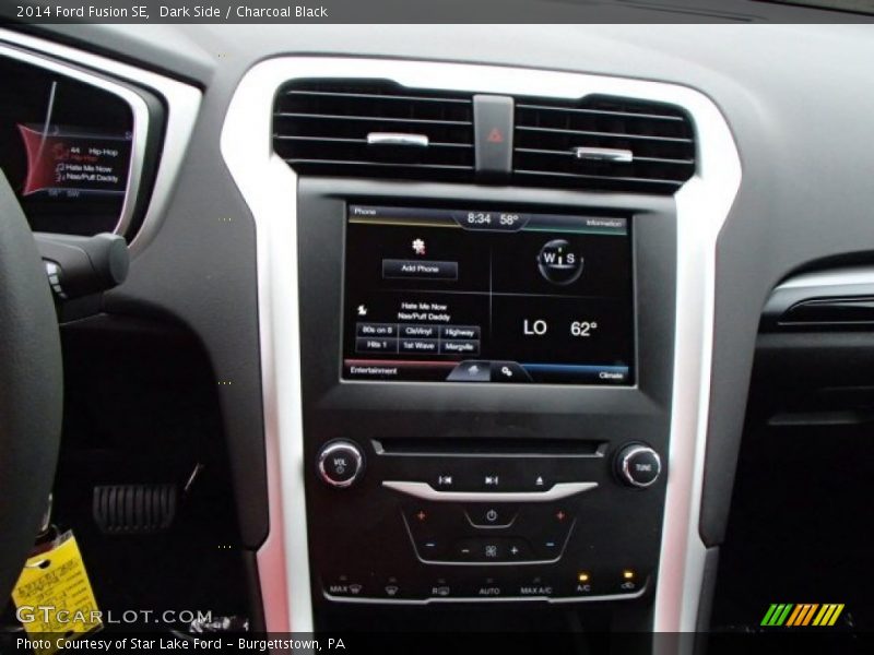 Dark Side / Charcoal Black 2014 Ford Fusion SE