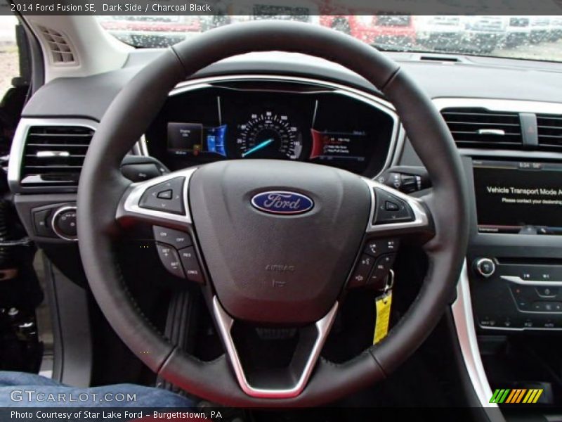 Dark Side / Charcoal Black 2014 Ford Fusion SE