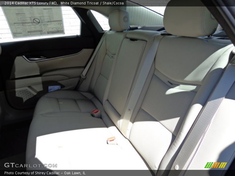 White Diamond Tricoat / Shale/Cocoa 2014 Cadillac XTS Luxury FWD