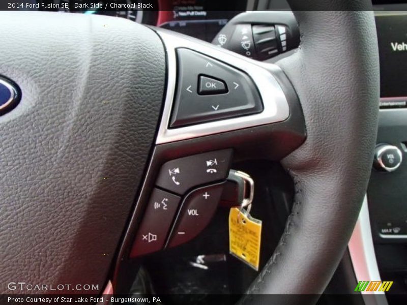 Dark Side / Charcoal Black 2014 Ford Fusion SE