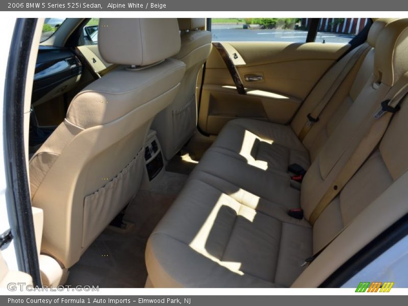Alpine White / Beige 2006 BMW 5 Series 525i Sedan