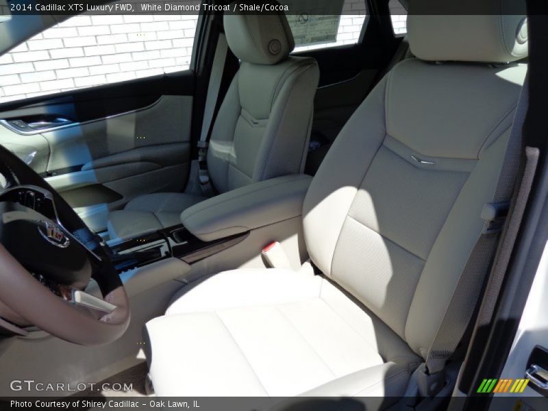 White Diamond Tricoat / Shale/Cocoa 2014 Cadillac XTS Luxury FWD