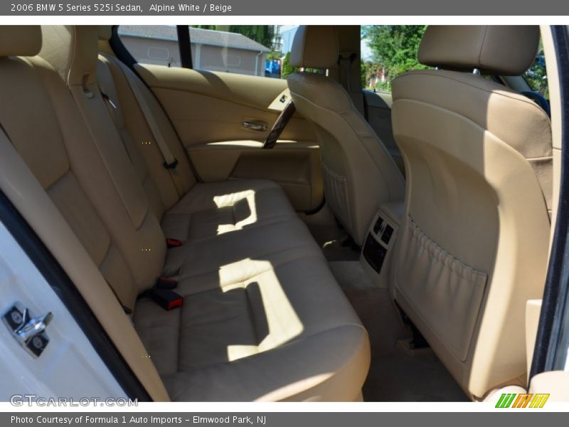 Alpine White / Beige 2006 BMW 5 Series 525i Sedan