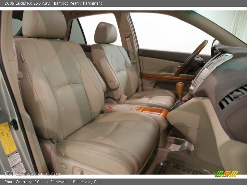 Bamboo Pearl / Parchment 2009 Lexus RX 350 AWD