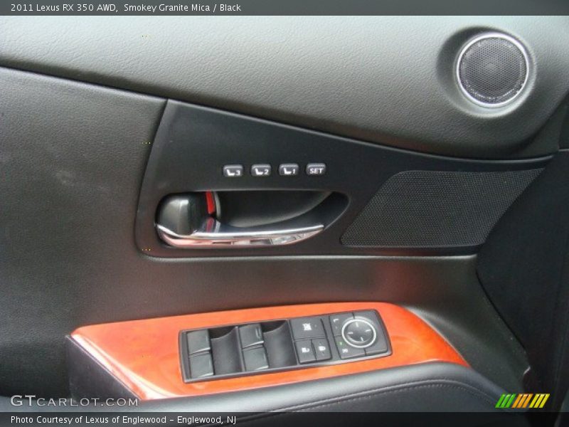 Smokey Granite Mica / Black 2011 Lexus RX 350 AWD