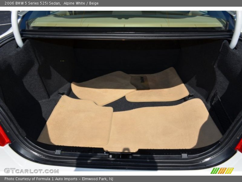 Alpine White / Beige 2006 BMW 5 Series 525i Sedan