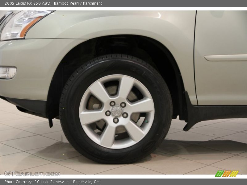 Bamboo Pearl / Parchment 2009 Lexus RX 350 AWD