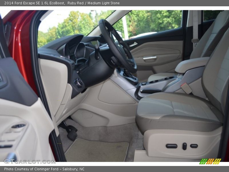 Ruby Red / Medium Light Stone 2014 Ford Escape SE 1.6L EcoBoost
