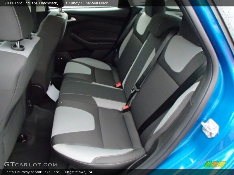 Blue Candy / Charcoal Black 2014 Ford Focus SE Hatchback