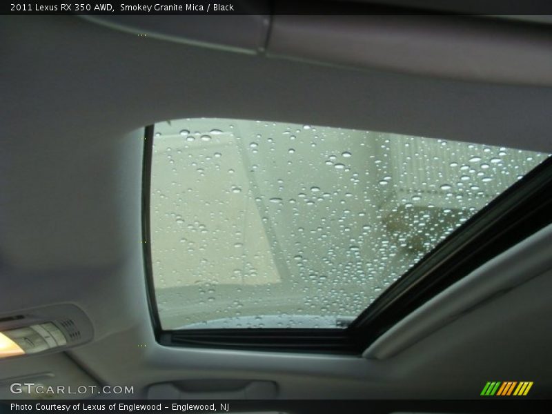 Smokey Granite Mica / Black 2011 Lexus RX 350 AWD
