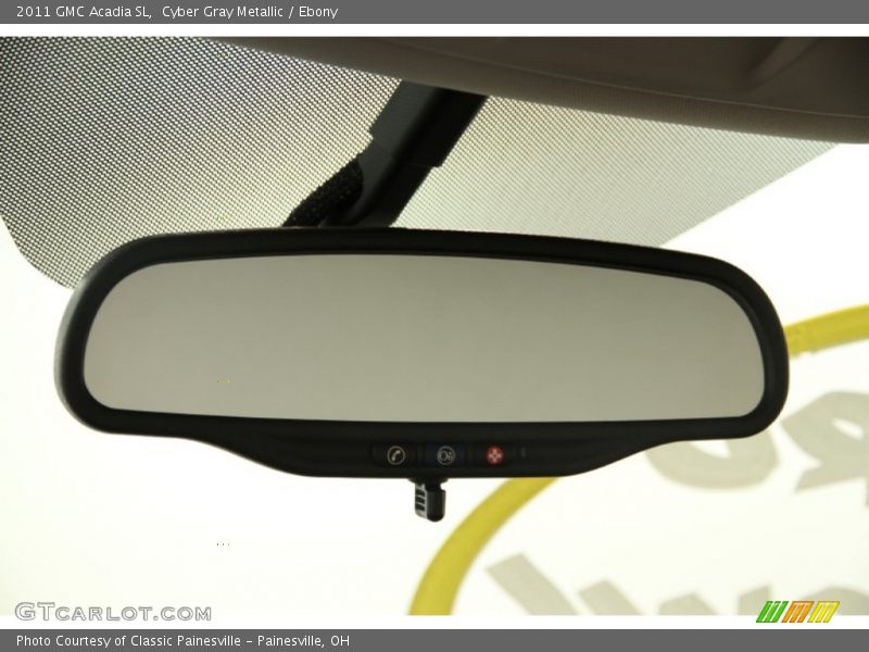 Cyber Gray Metallic / Ebony 2011 GMC Acadia SL