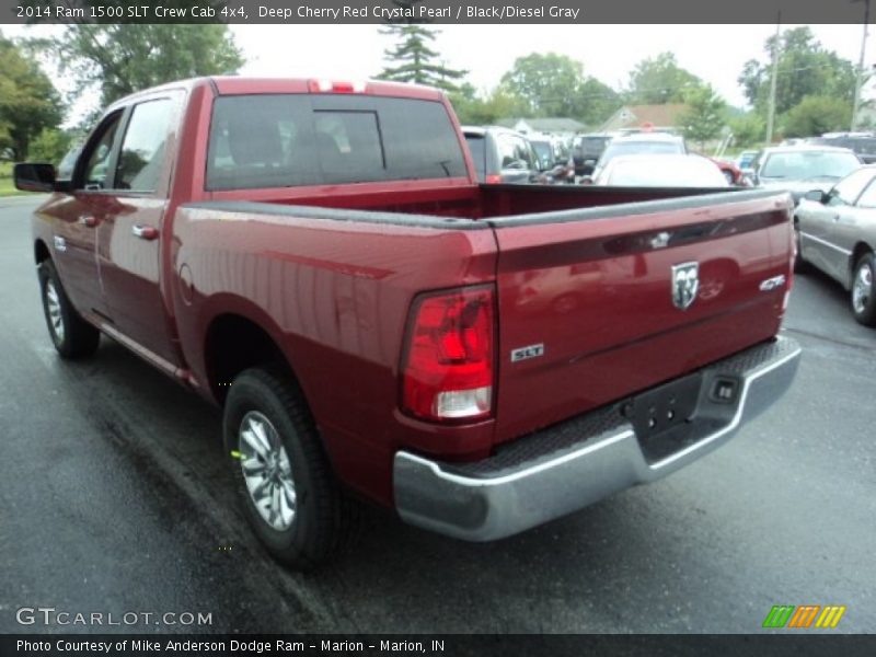  2014 1500 SLT Crew Cab 4x4 Deep Cherry Red Crystal Pearl