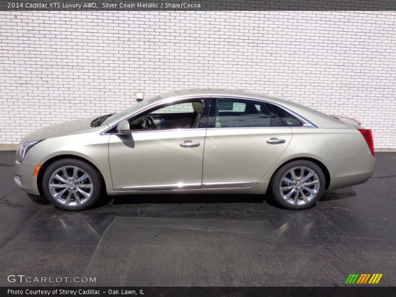  2014 XTS Luxury AWD Silver Coast Metallic