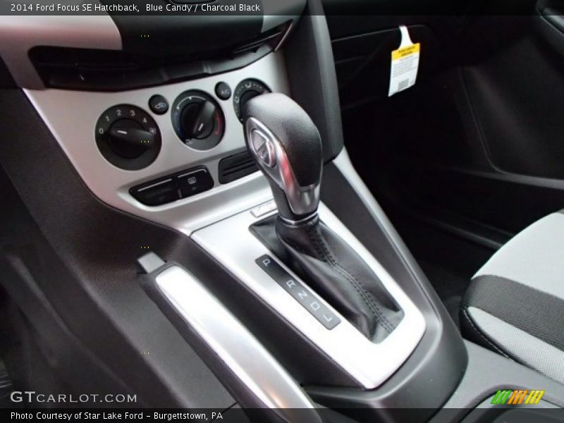 Blue Candy / Charcoal Black 2014 Ford Focus SE Hatchback