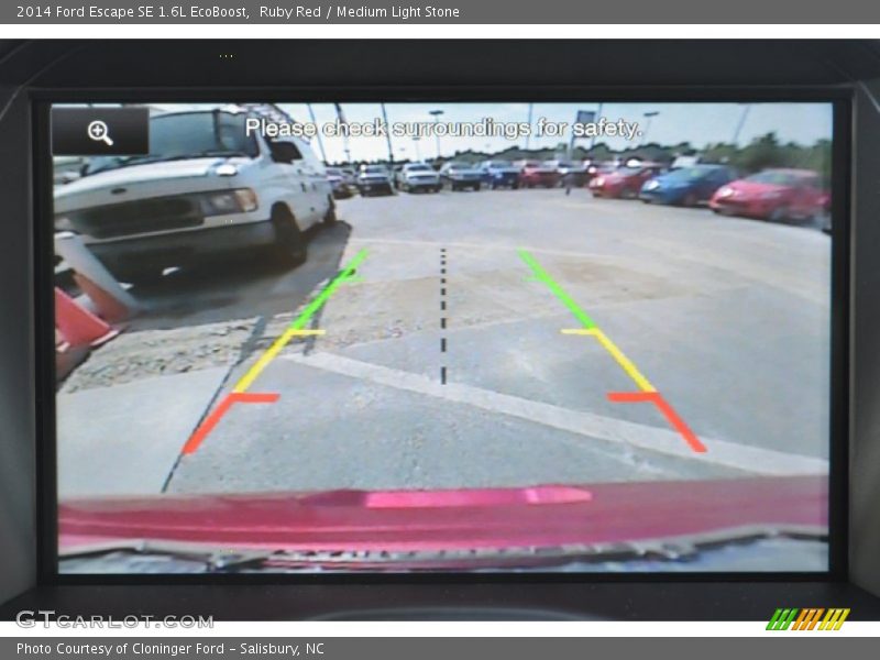 Ruby Red / Medium Light Stone 2014 Ford Escape SE 1.6L EcoBoost