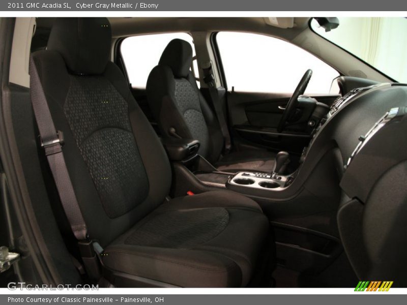 Cyber Gray Metallic / Ebony 2011 GMC Acadia SL
