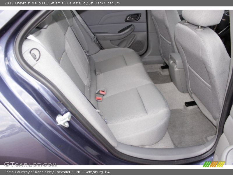 Atlantis Blue Metallic / Jet Black/Titanium 2013 Chevrolet Malibu LS
