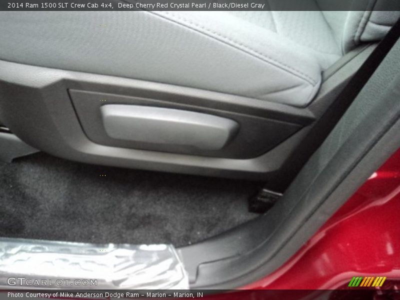 Deep Cherry Red Crystal Pearl / Black/Diesel Gray 2014 Ram 1500 SLT Crew Cab 4x4
