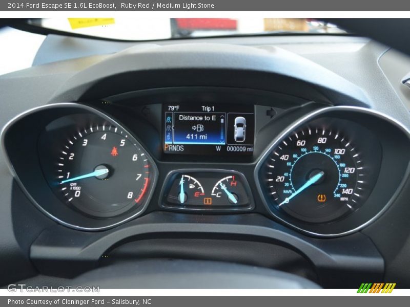 Ruby Red / Medium Light Stone 2014 Ford Escape SE 1.6L EcoBoost