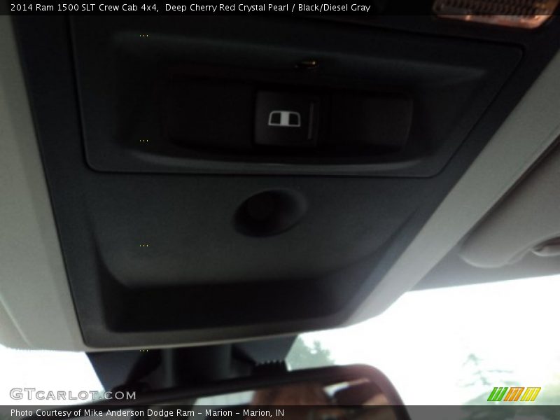Deep Cherry Red Crystal Pearl / Black/Diesel Gray 2014 Ram 1500 SLT Crew Cab 4x4