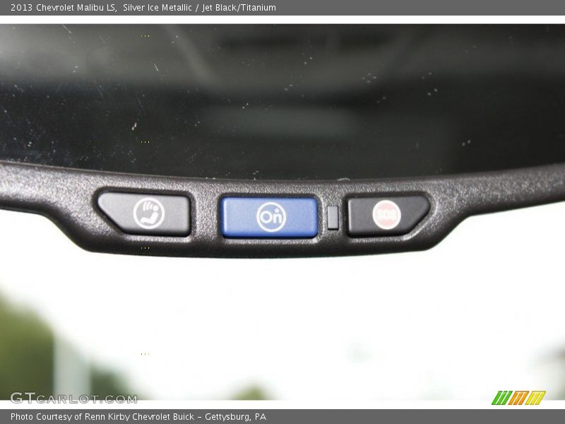 Silver Ice Metallic / Jet Black/Titanium 2013 Chevrolet Malibu LS