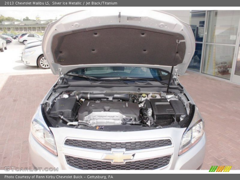 Silver Ice Metallic / Jet Black/Titanium 2013 Chevrolet Malibu LS