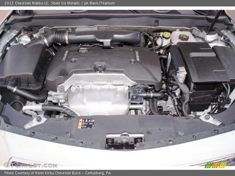 Silver Ice Metallic / Jet Black/Titanium 2013 Chevrolet Malibu LS