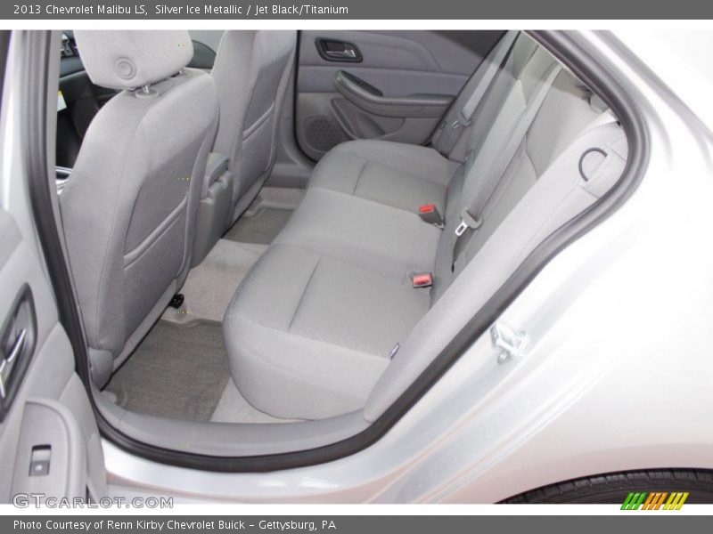 Silver Ice Metallic / Jet Black/Titanium 2013 Chevrolet Malibu LS