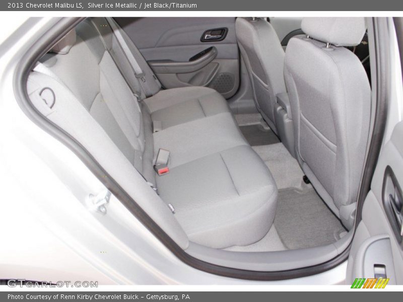 Silver Ice Metallic / Jet Black/Titanium 2013 Chevrolet Malibu LS