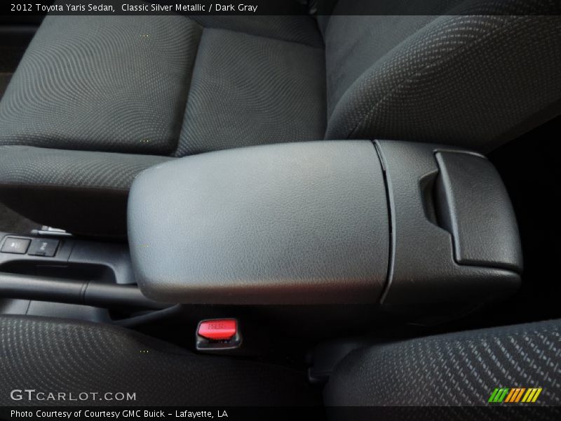 Classic Silver Metallic / Dark Gray 2012 Toyota Yaris Sedan