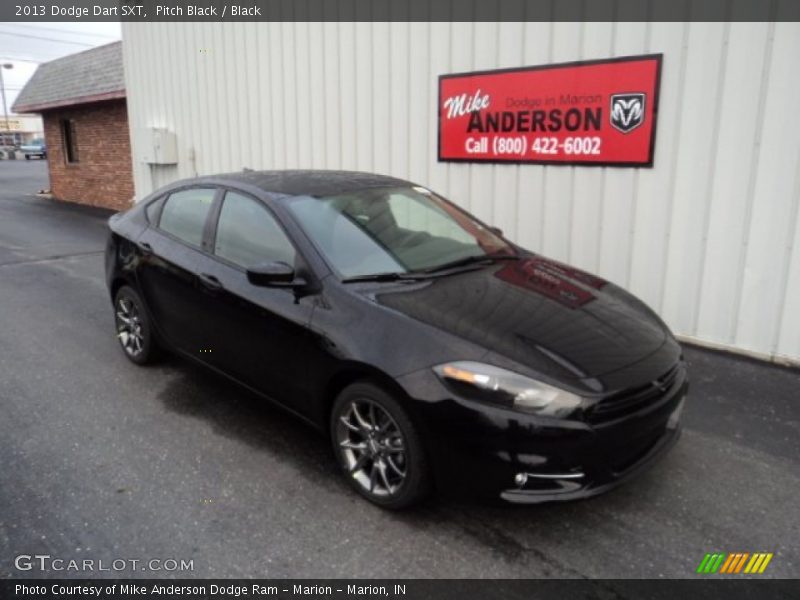 Pitch Black / Black 2013 Dodge Dart SXT