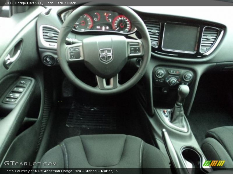 Pitch Black / Black 2013 Dodge Dart SXT
