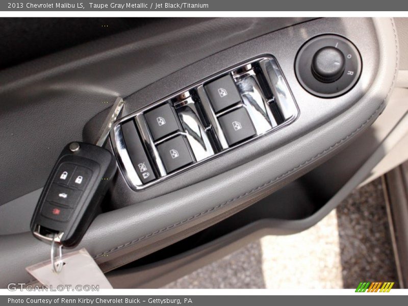 Taupe Gray Metallic / Jet Black/Titanium 2013 Chevrolet Malibu LS